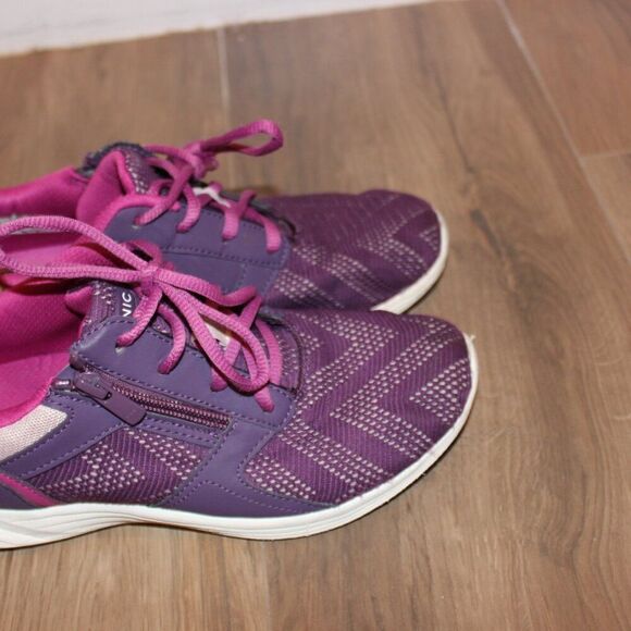 Vionic Purple & Pink Agile Lyla Comfortable Running Sneakers Women's Size 6.5 - Picture 4 of 11
